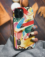 Colorful Abstract Premium Telefon Kılıfı