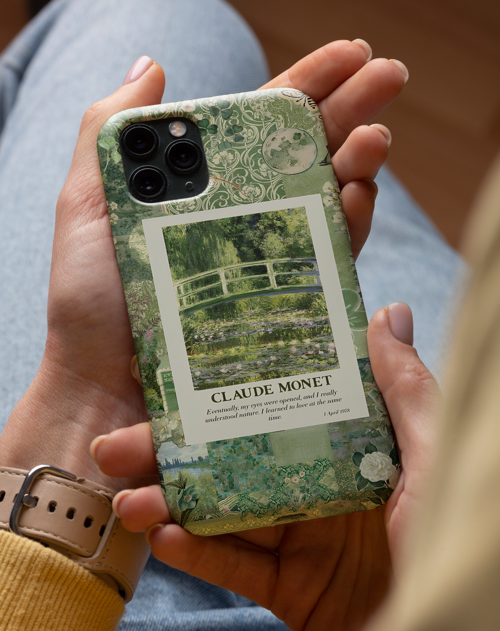 Monet Garden Art Telefon Kılıfı