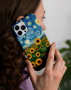 Van Gogh Inspired Ayçiçeği Premium Telefon Kılıfı