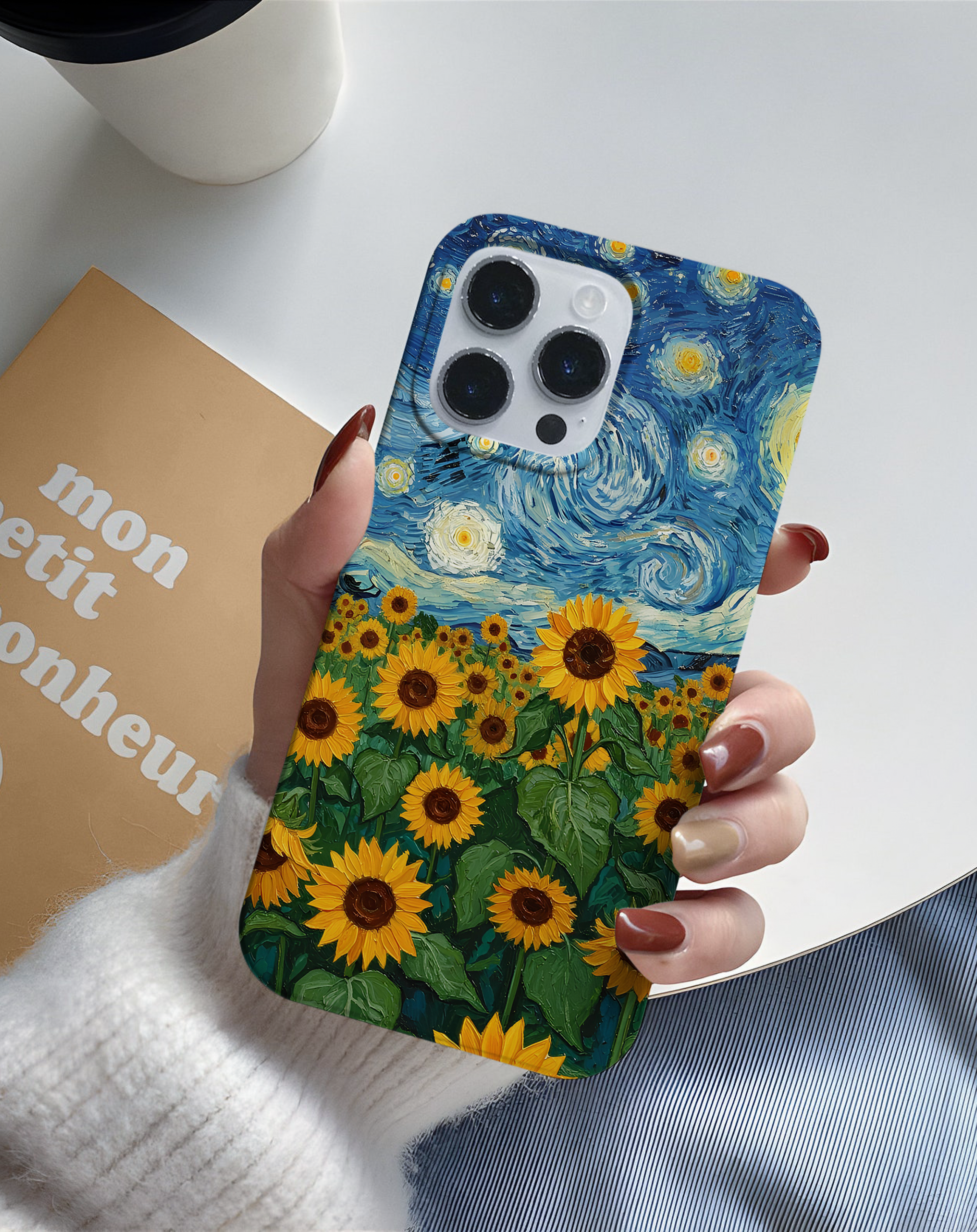 Van Gogh Inspired Ayçiçeği Premium Telefon Kılıfı