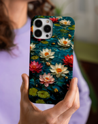Water Lotus Art Premium Telefon Kılıfı