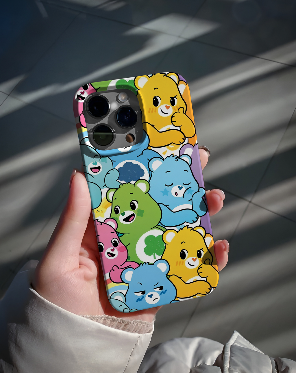 Colorful Teddy Premium Telefon Kılıfı