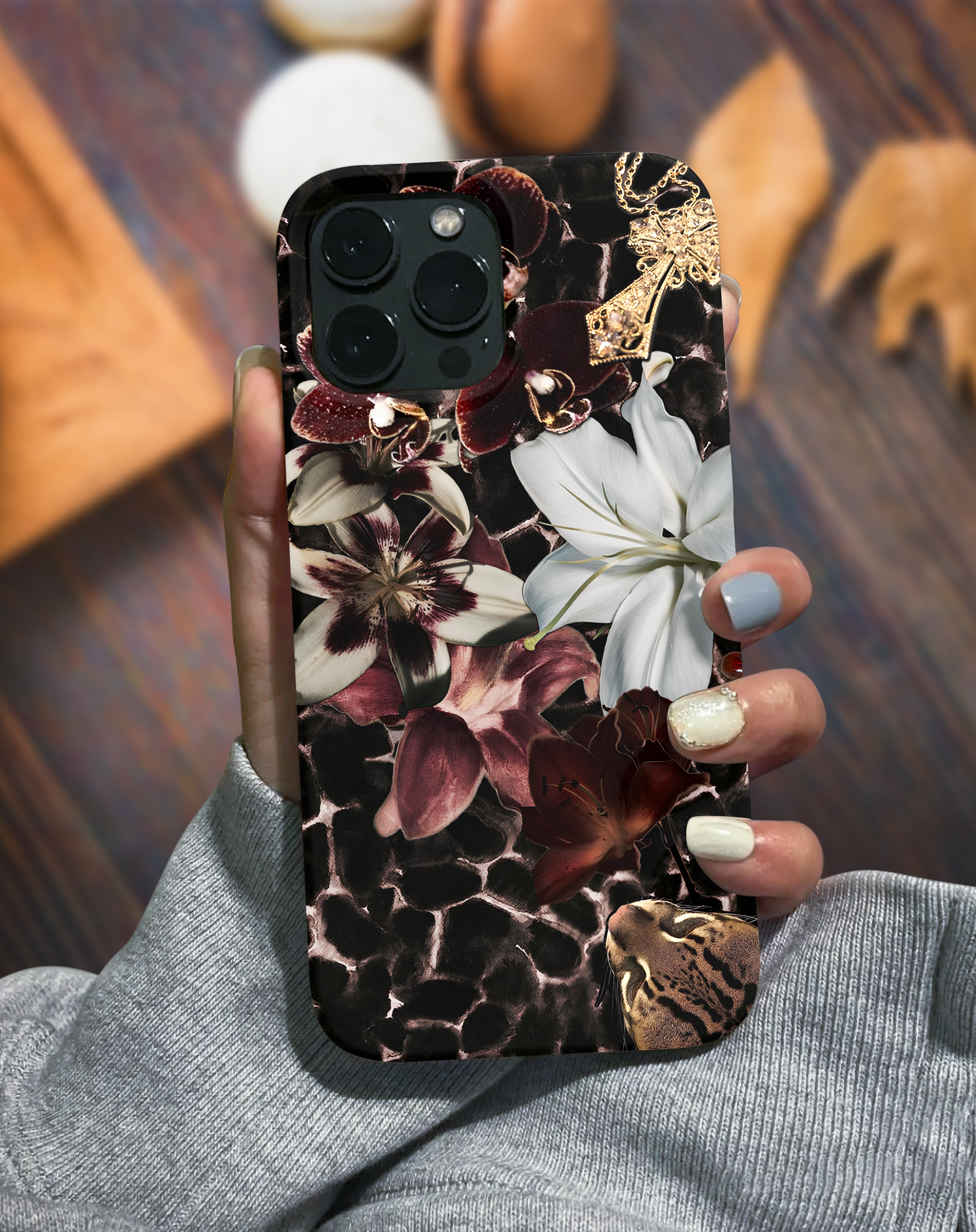 Vintage Gold Premium Telefon Kılıfı