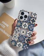 Çini Mozaik Desenli Premium Telefon Kılıfı