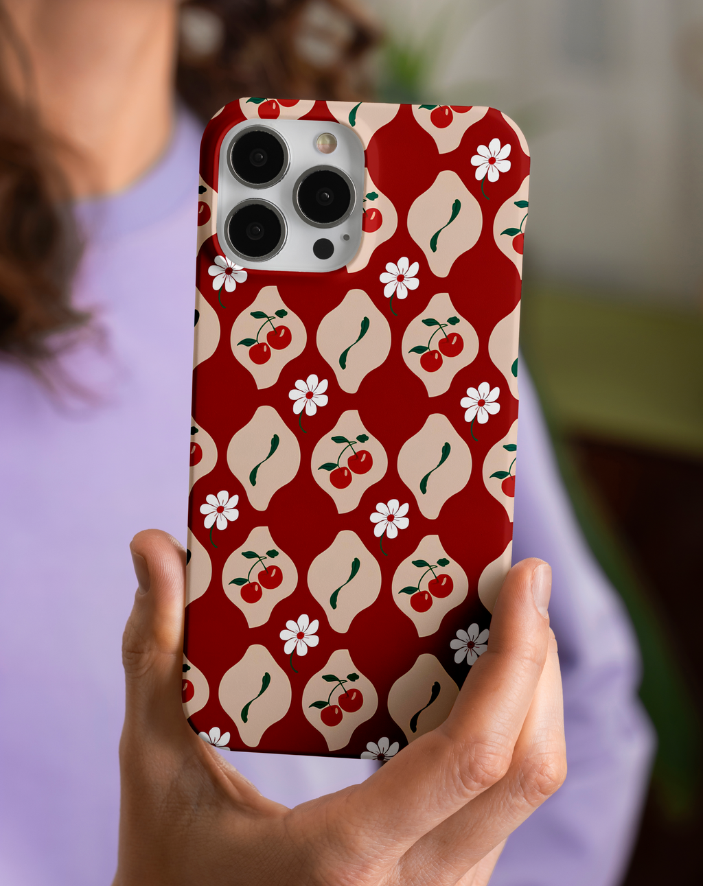 Cherry Bloom Premium Telefon Kılıfı