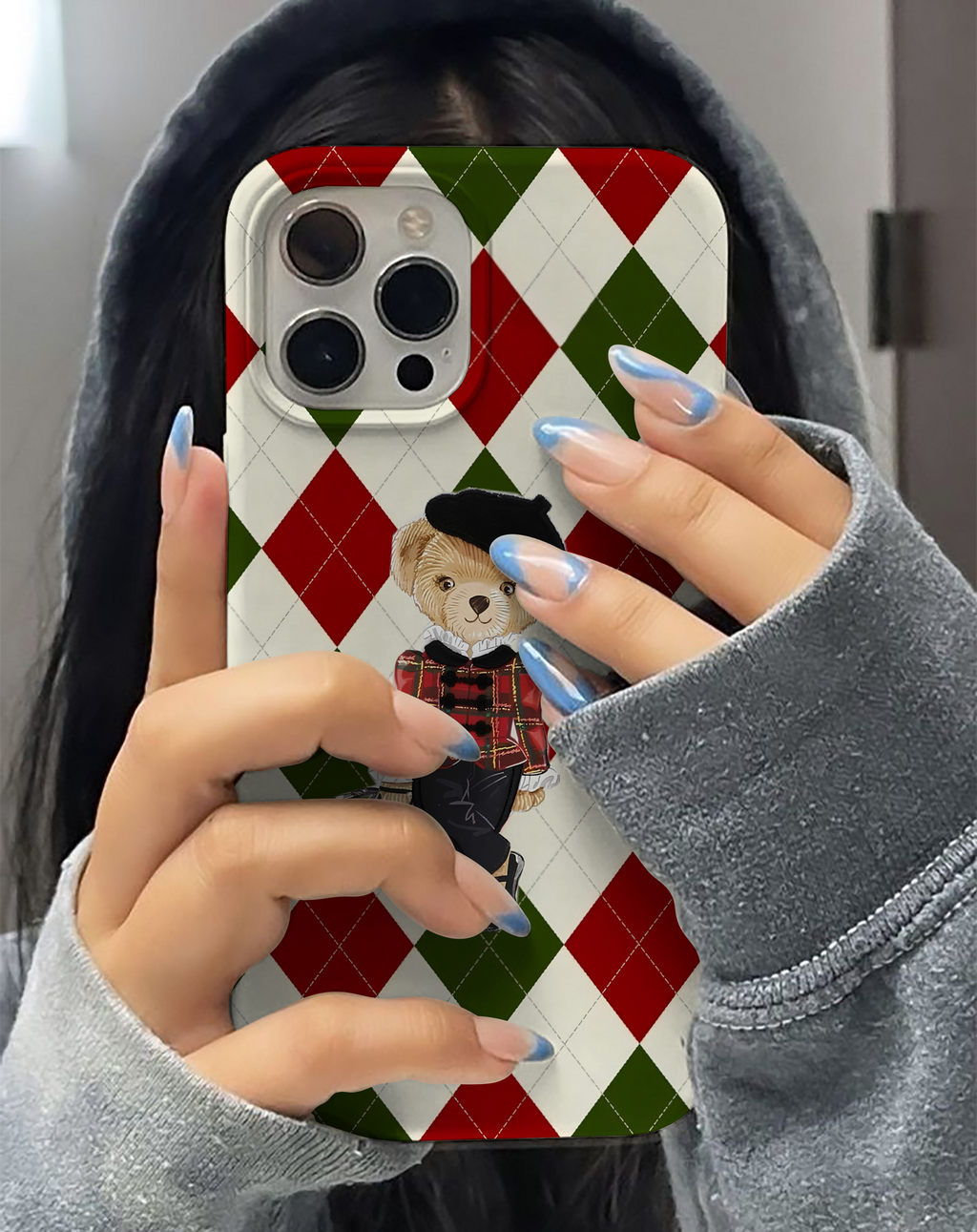 Vintage Teddy Premium Telefon Kılıfı