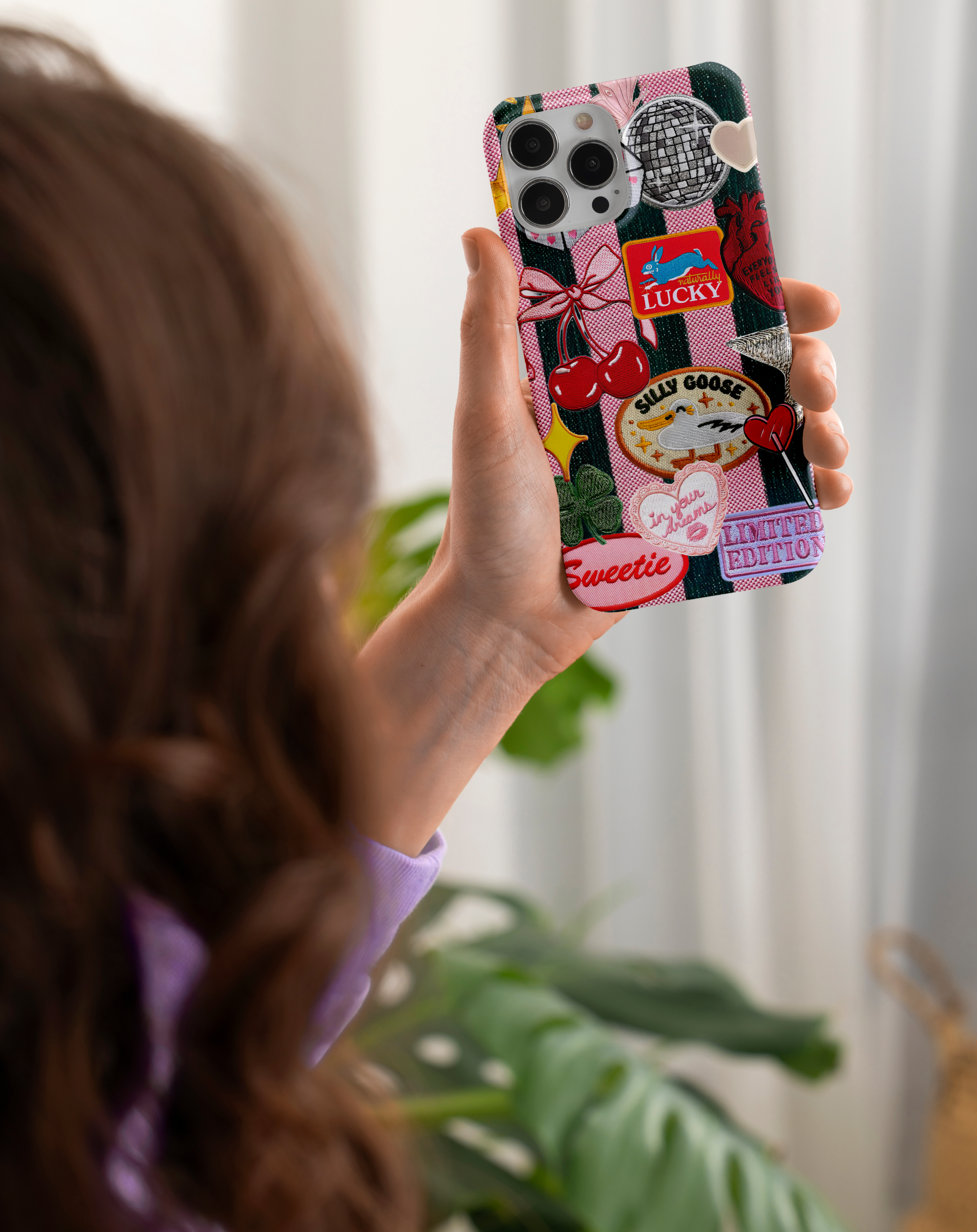 Cute Collage Premium Telefon Kılıfı