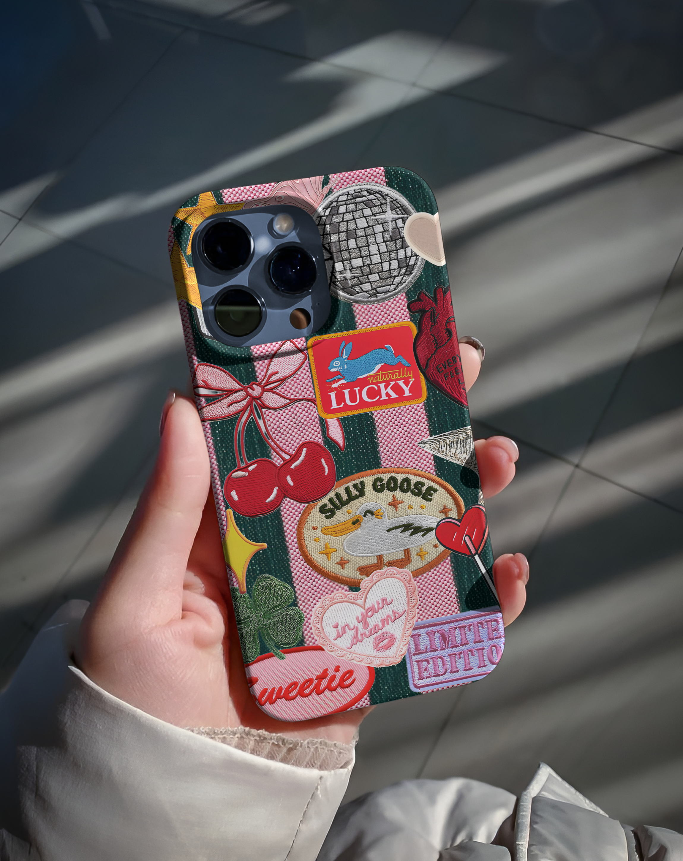 Cute Collage Premium Telefon Kılıfı