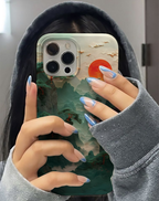 Luxury Sunset Landscape Premium Telefon Kılıfı