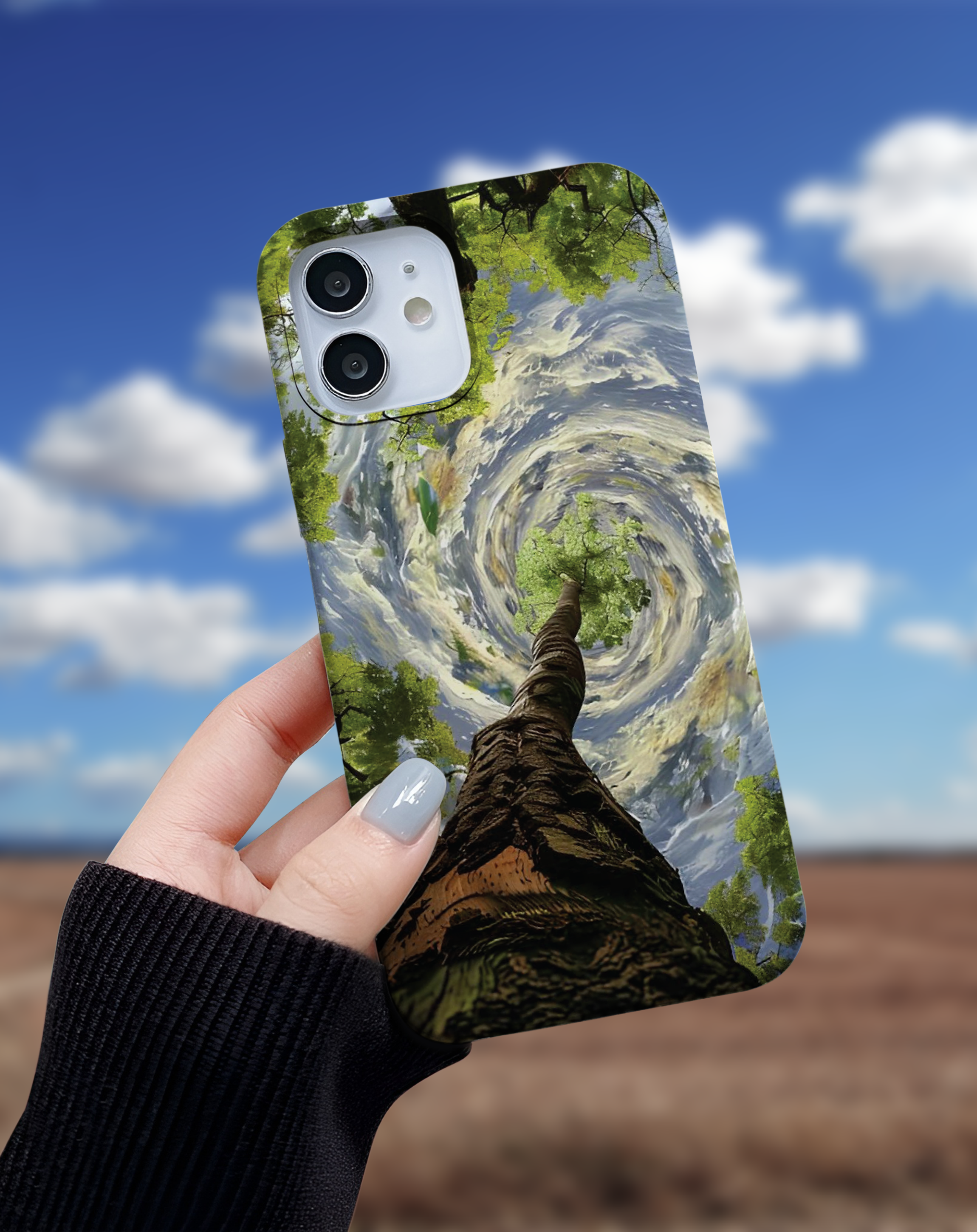 Nature Spiral Premium Telefon Kılıfı