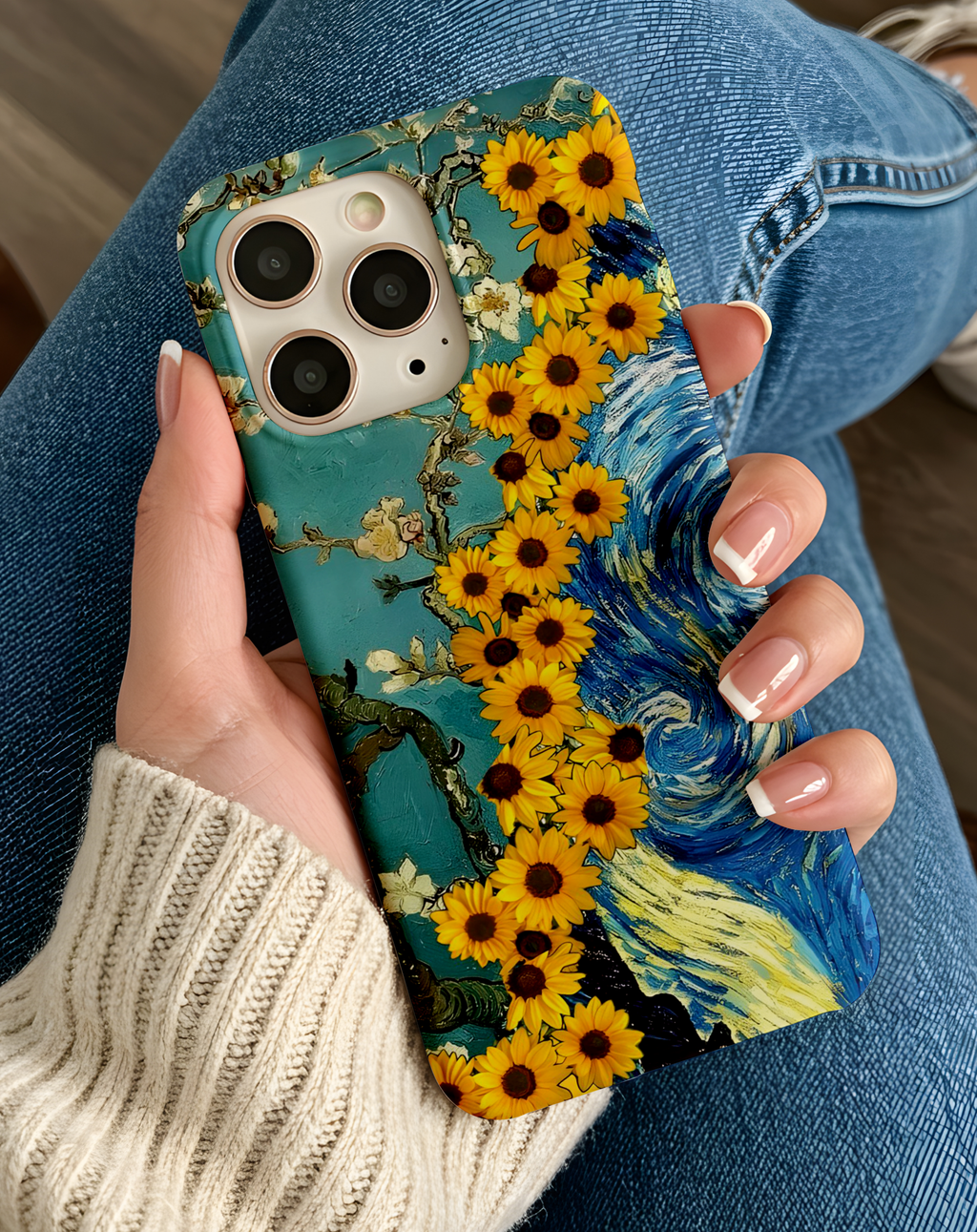 Sunflower Wave Premium Telefon Kılıfı