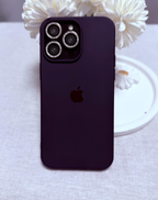 Apple Logo Mor Premium Telefon Kılıfı