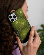 Green Aura Abstract Premium Telefon Kılıfı