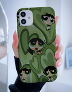 PowerPuff Desenli Premium Telefon Kılıfı