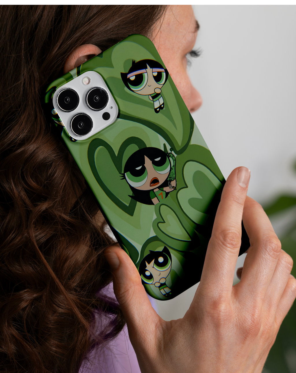 PowerPuff Desenli Premium Telefon Kılıfı