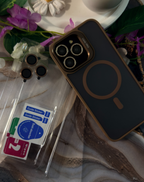 Standlı Kamera Lens Hediyeli MagSafe Telefon Kılıfı