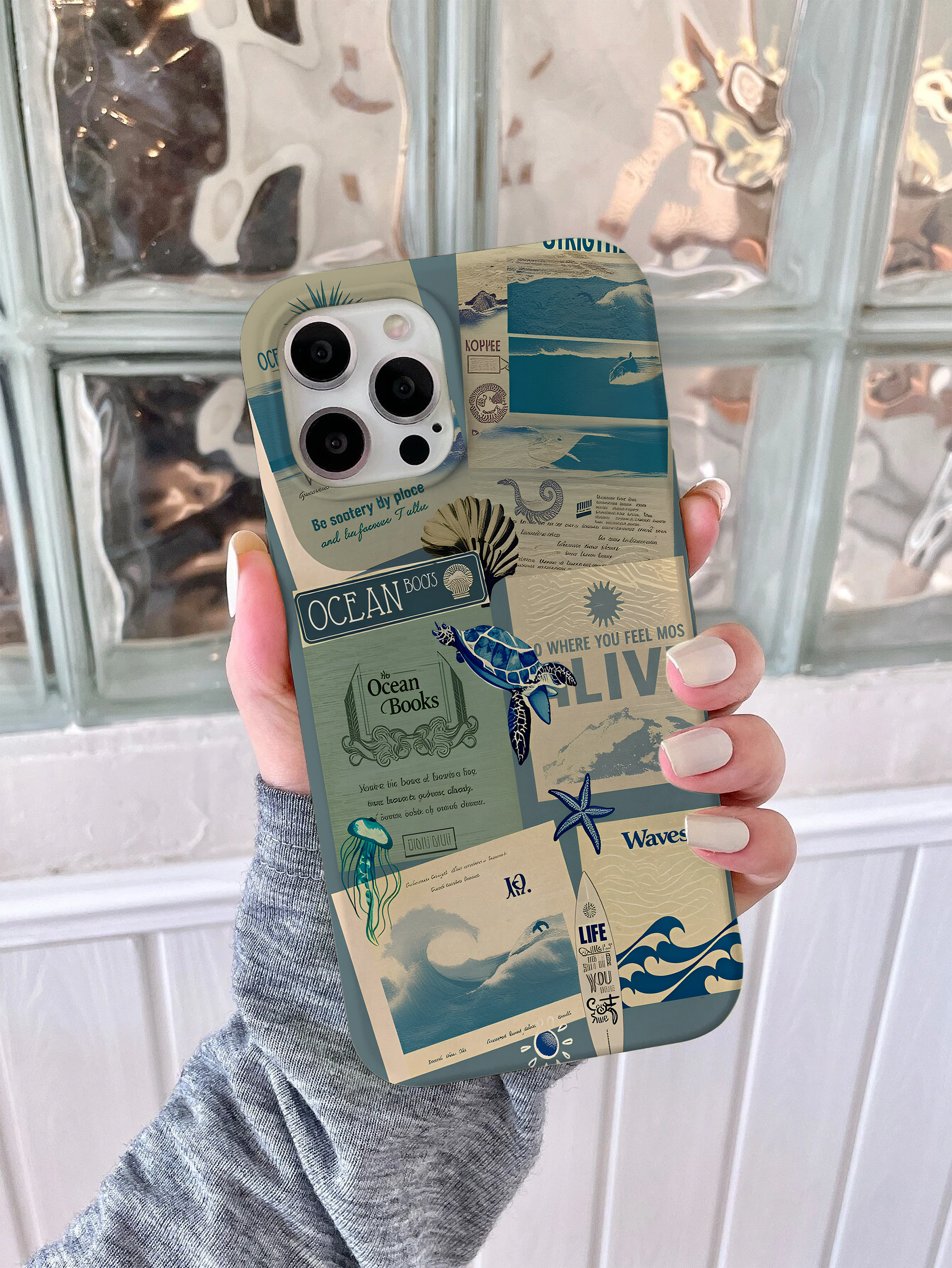 Ocean Kolaj Premium Telefon Kılıfı