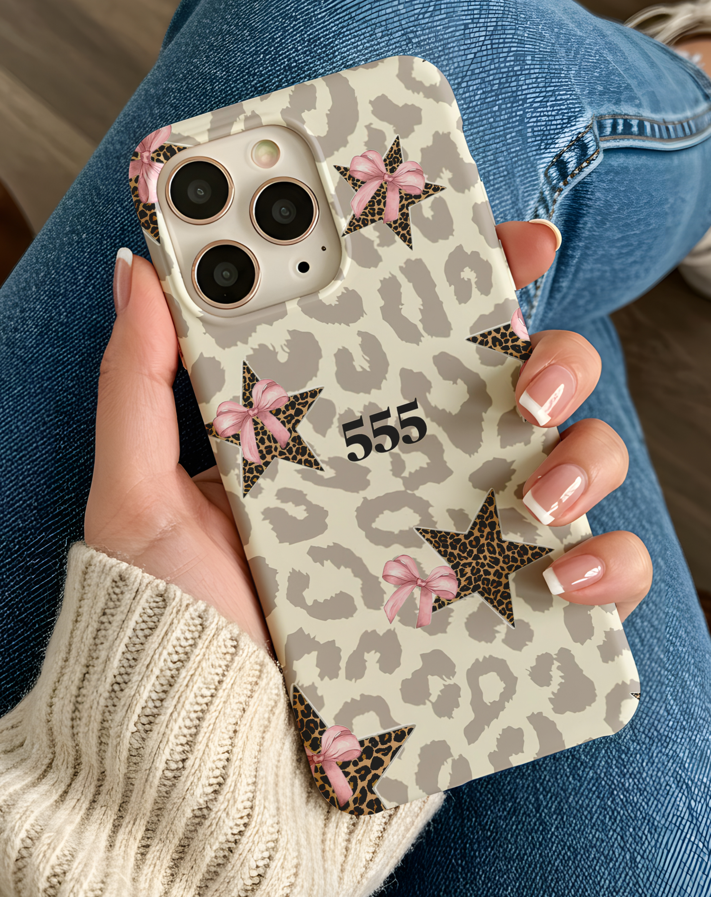 Leopard Bow 555 Premium Telefon Kılıfı