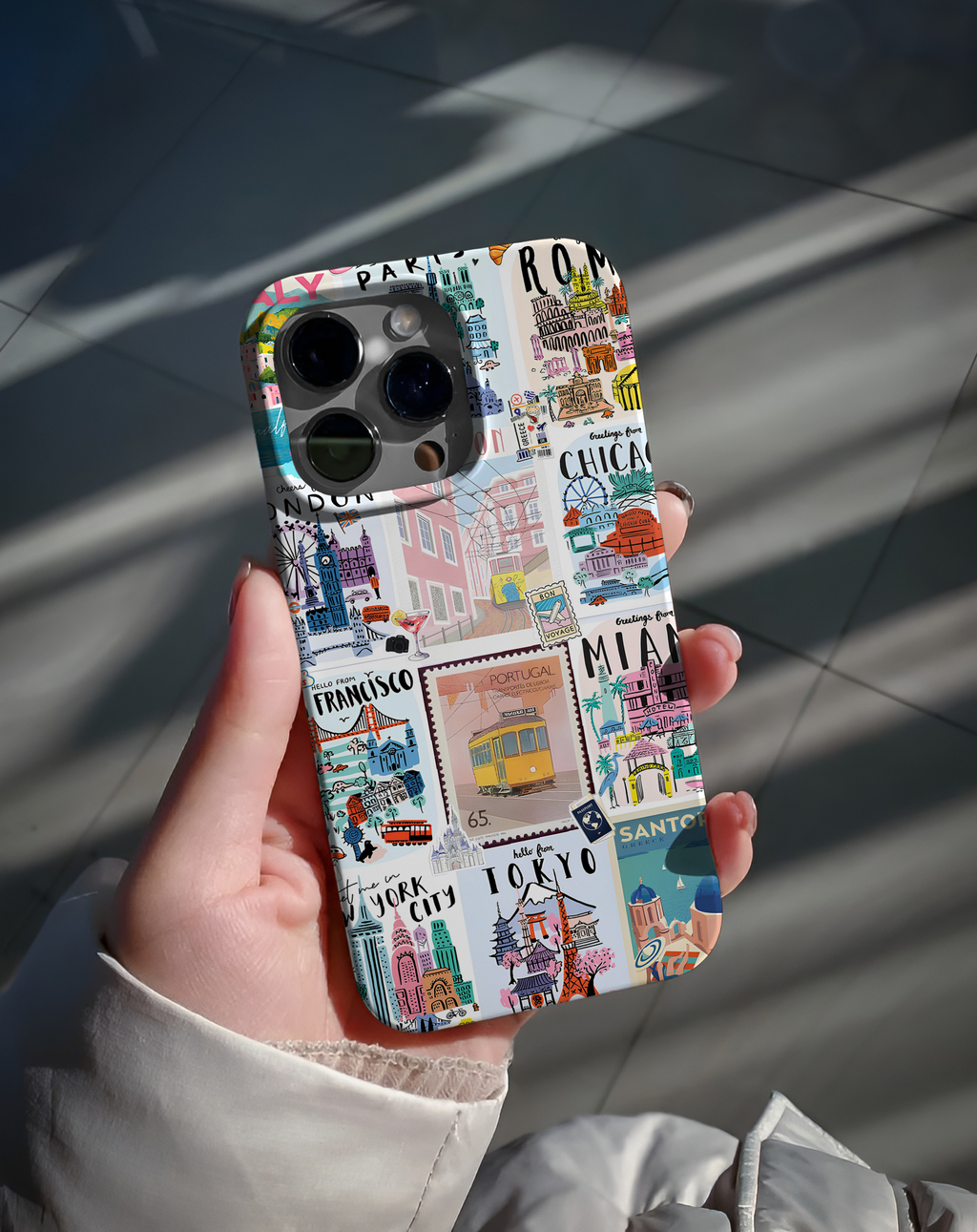 World Cities Premium Telefon Kılıfı