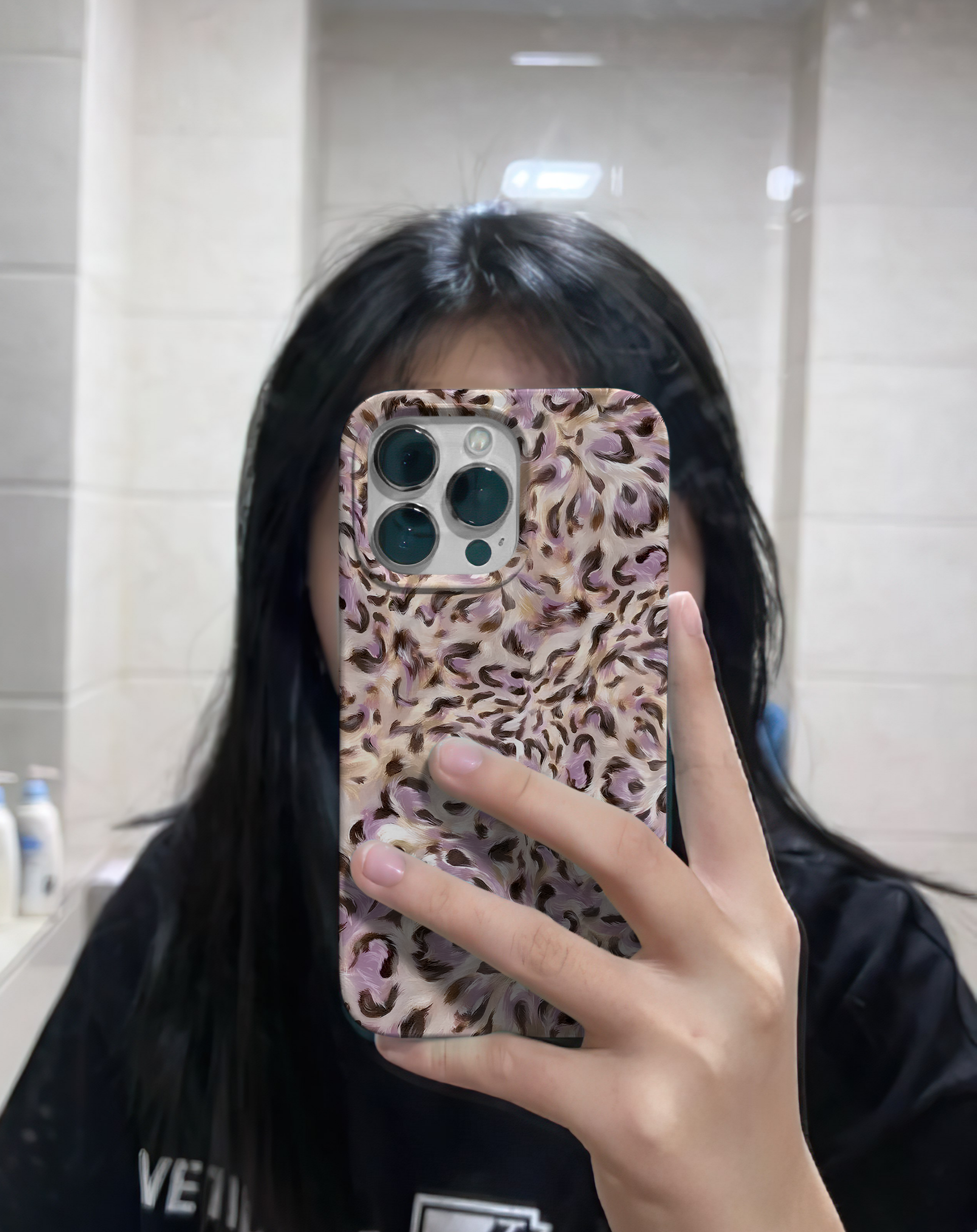 Modern Leopar Premium Telefon Kılıfı