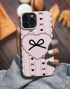 Bow Heart Premium Telefon Kılıfı